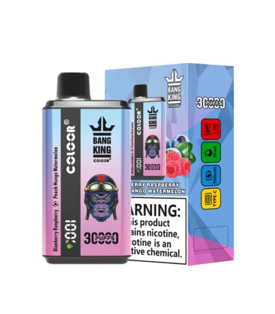 Blueberry Raspberry & Peach Mango Watermelon Bang King 30000 30k