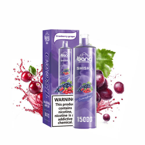 Cranberry Grape Bang shisha 15000 15k