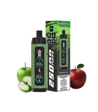 Double Apple bang king E shisha 25000