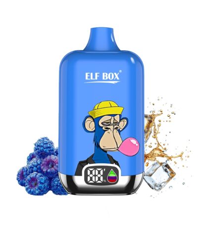 Elf Box Digital 12000 puff 12k Blue Razz ice