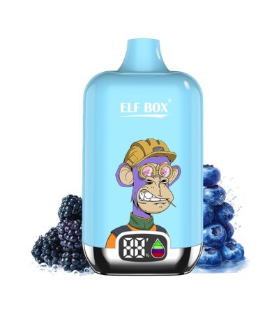 Elf Box Digital 12000 puff 12k Blueberry Sour Raspberry