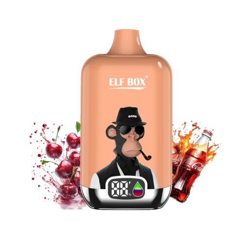 Elf Box Digital 12000 puff 12k Cherry cola