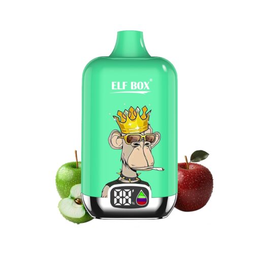Elf Box Digital 12000 puff 12k Double Apple
