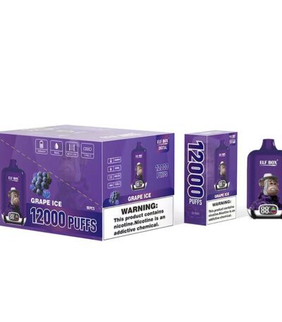 Elf Box Digital 12000 puff 12k Grape Ice