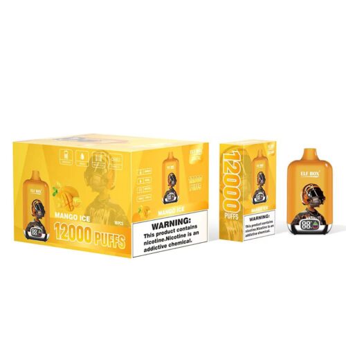 Elf Box Digitaalinen 12000 puff 12k Mango Ice
