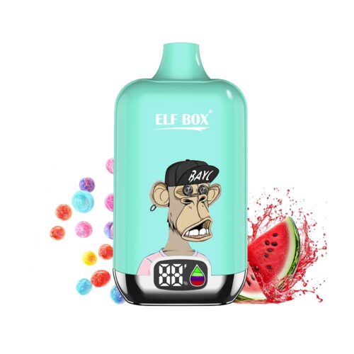 Elf Box Digital 12000 puff 12k Vandmelon Bubblegum