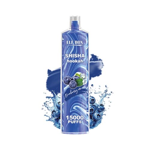 Elf Box shisha ναργιλέ 15000 puffs Blueberry στον πάγο