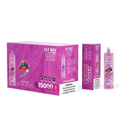 Elf Box shisha hookah 15000 zaciągnięć Mixed Berries