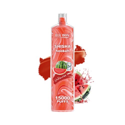 Elf Box Shisha Wasserpfeife 15000 Züge Wassermelone Eis