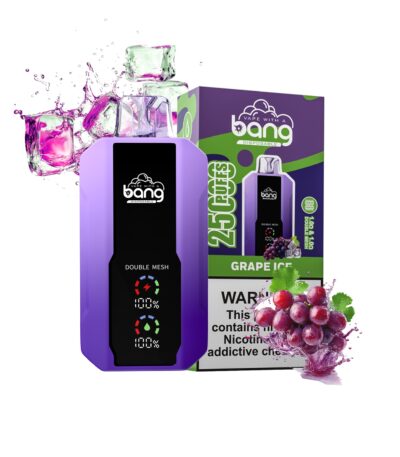 Viinirypälejää bang vape 25000