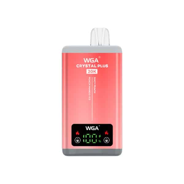 JUICY PEACH PEACH MANGO ICE WGA Crystal Plus 20000 PUFF