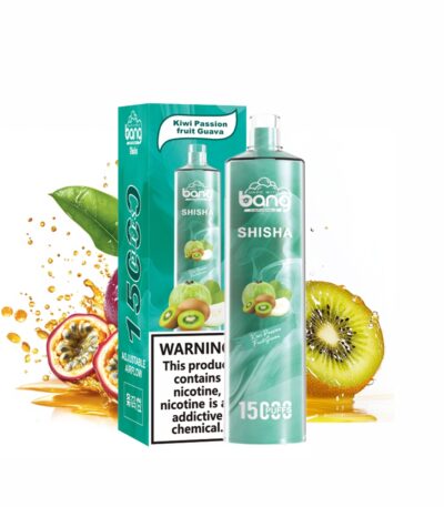 Kiwi Passionfruit Guava Bang shisha 15000 15k 15k