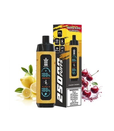 Lemon Cherry bang kuningas E shisha 25000