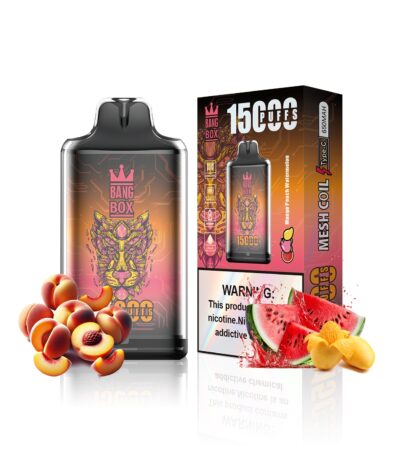 Mango Persikka Vesimeloni bang laatikko 15000