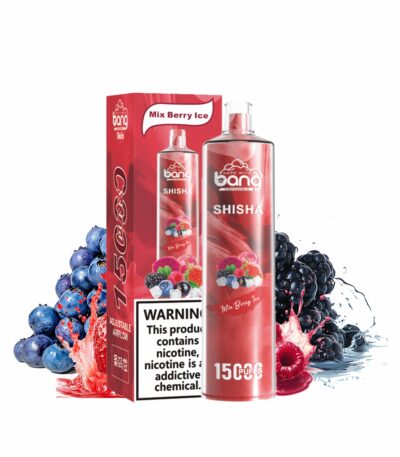 Mix Berry Ice Bang shisha 15000 15k