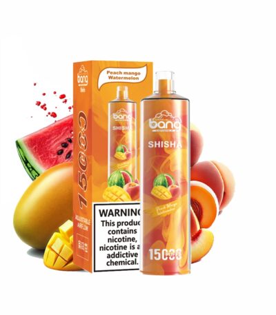 Peach Mango watermelon Bang shisha 15000 15k