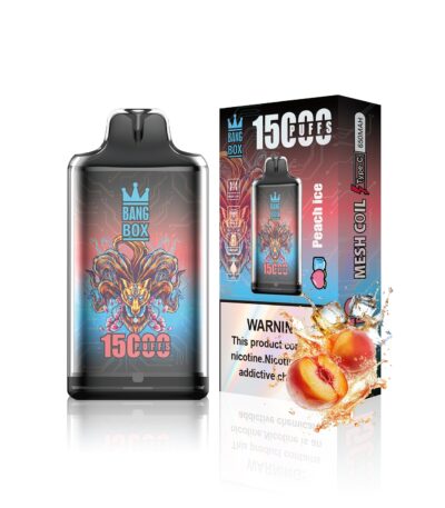 Peach ice bang box 15000