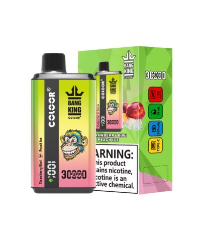 Strawberry Kiwi & Peach Ice Bang King 30000 30k