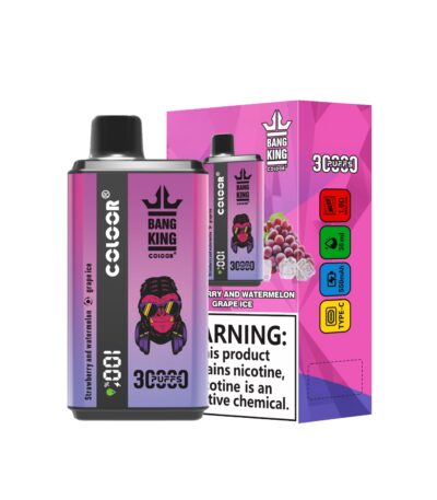 Strawberry and Watermelon & Grape Ice Bang King 30000 30k