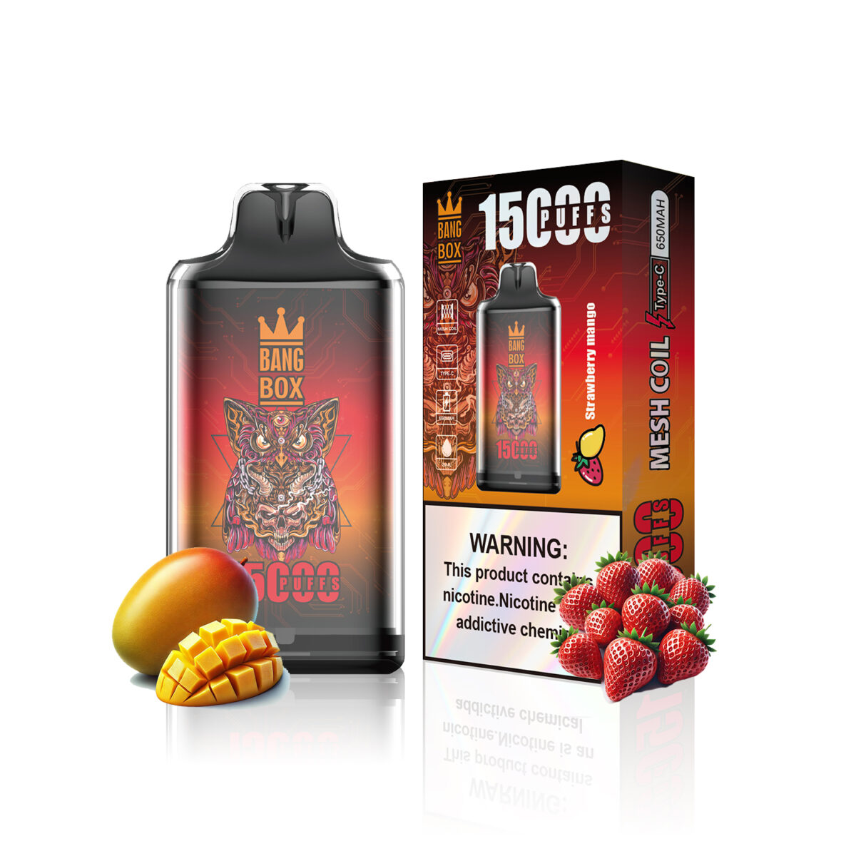 Strawberry mango bang box 15000