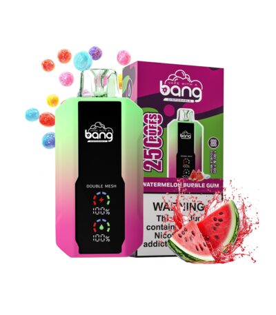 WATERMELON BUBBLE GUM bang vape 25000