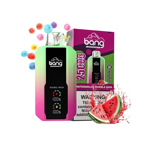 WATERMELON BUBBLE GUM bang vape 25000