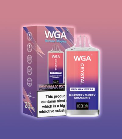 WGA CRYSTAL PRO MAX EXTRA 15000 PUFF Blueberry Cherry Cranberry