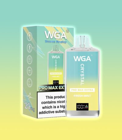 WGA CRYSTAL PRO MAX EXTRA 15000 PUFF Świeża mięta
