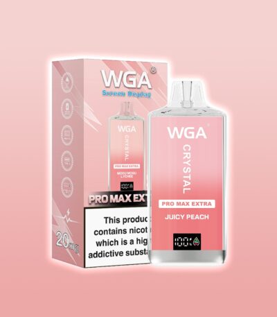 WGA CRYSTAL PRO MAX EXTRA 15000 PUFF Juicy Peach
