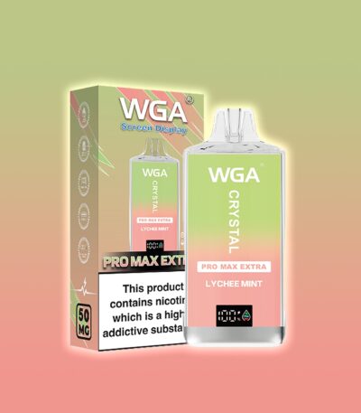 WGA CRYSTAL PRO MAX EXTRA 15000 PUFF LYCHEE MINT