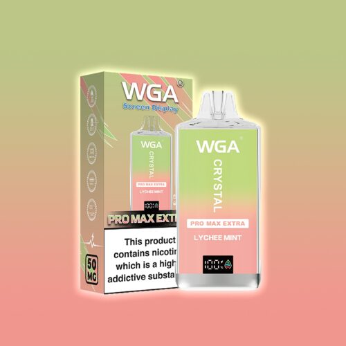 WGA CRYSTAL PRO MAX EXTRA 15000 PUFF LYCHEE MINTTU