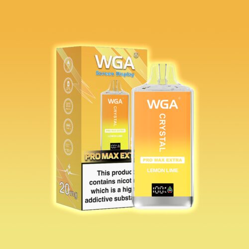 WGA CRYSTAL PRO MAX EXTRA 15000 PUFF Lemon Lime