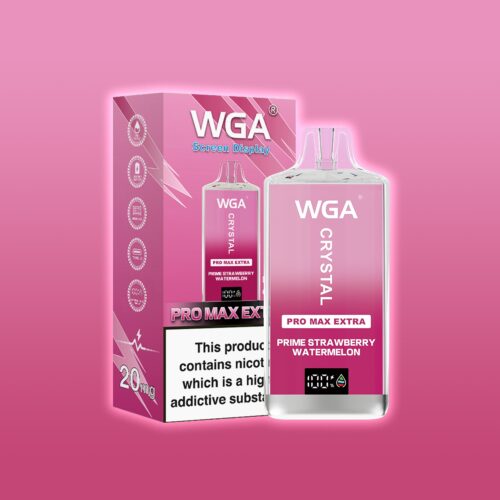 WGA CRYSTAL PRO MAX EXTRA 15000 PUFF Prime Jordbær Vandmelon
