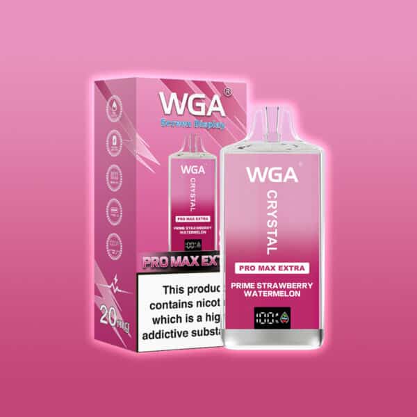 WGA CRYSTAL PRO MAX EXTRA 15000 PUFF Prime Mansikka Vesimeloni