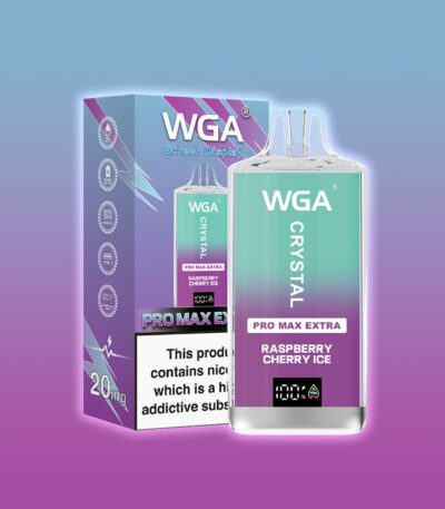 WGA CRYSTAL PRO MAX EXTRA 15000 PUFF Framboise cerise glace