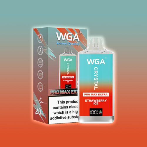 WGA CRYSTAL PRO MAX EXTRA 15000 PUFF Mansikkajää