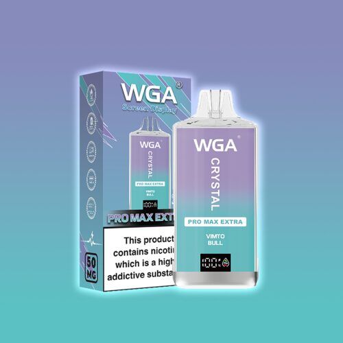 WGA CRYSTAL PRO MAX EXTRA 15000 PUFF VIMTO HÄRKÄ