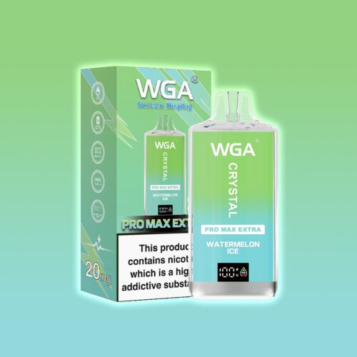 WGA CRYSTAL PRO MAX EXTRA 15000 PUFF vesimelonijäässä