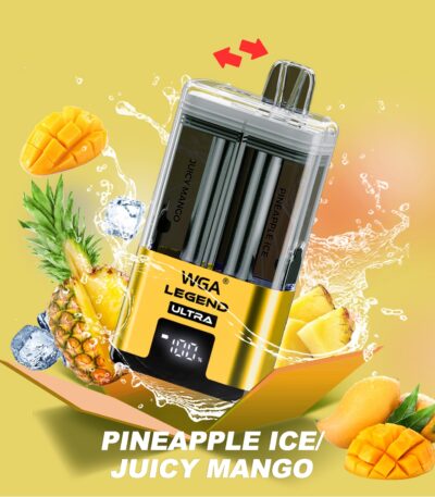 WGA Legend Ultra 30K 30000 bouffées PINEAPPLEICE JUICY MANGO