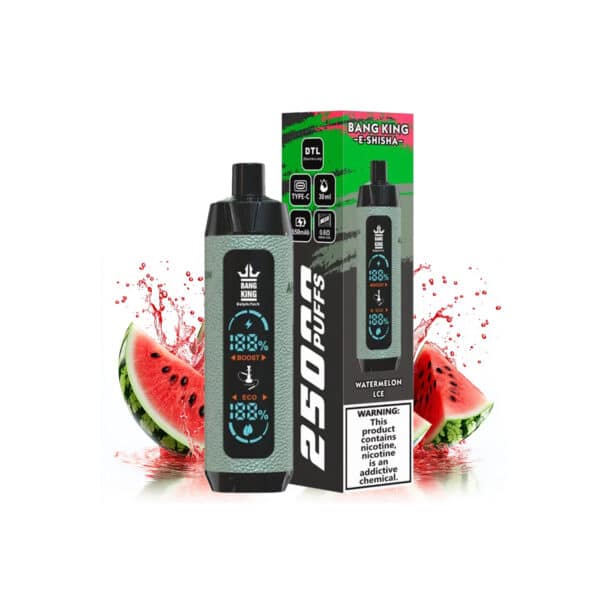 Vandmelon Ice bang king E shisha 25000