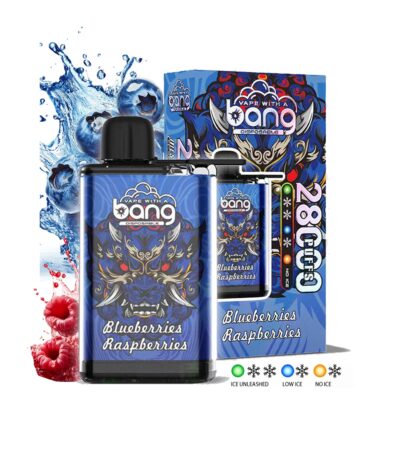bang 28000 puffs blueberries raspberries