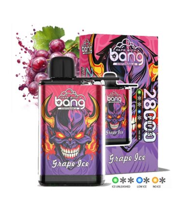 bang 28000 puffs grape ice