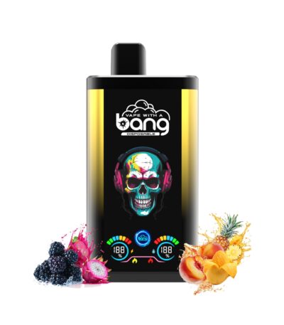 bang 30k pro Black Dargon Ice & Mango Pineapple Peach