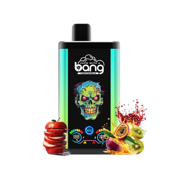 bang 30k pro Double Apple & Kiwi Passion Fruit Pomegranater