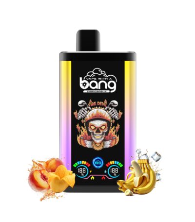 bang 30k pro Mango Persikka & Banaani Jäätelö