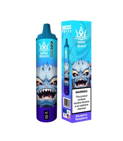 bang beach 22000 puff vapes blueberry raspberry