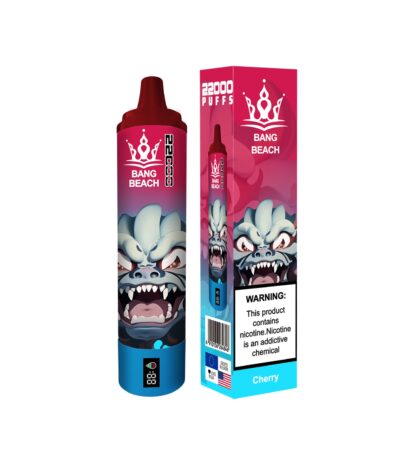 bang beach 22000 puff vapes cherry