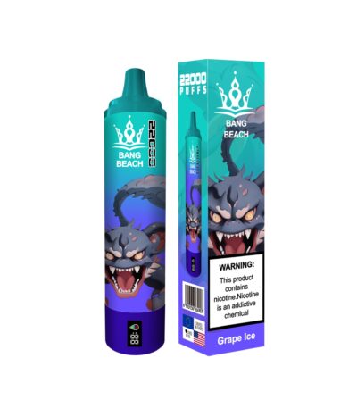 bang beach 22000 puff vapes grape ice