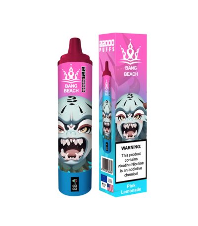 bang beach 22000 puff vapes pink lemonade