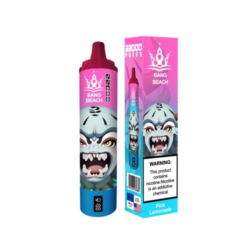 bang beach 22000 puff vapes pink lemonade